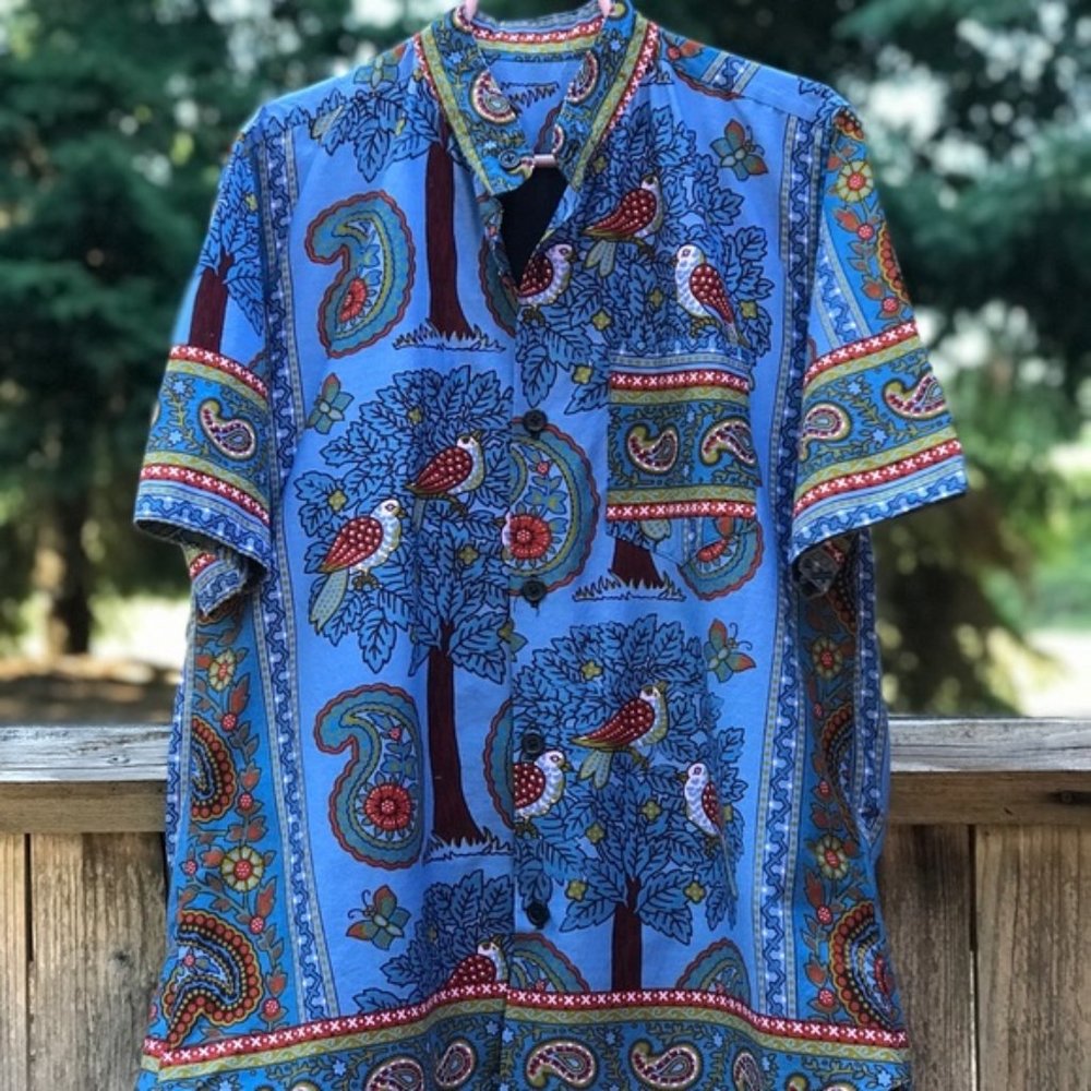 Custom Made Short Sleeve Button Down Shirt